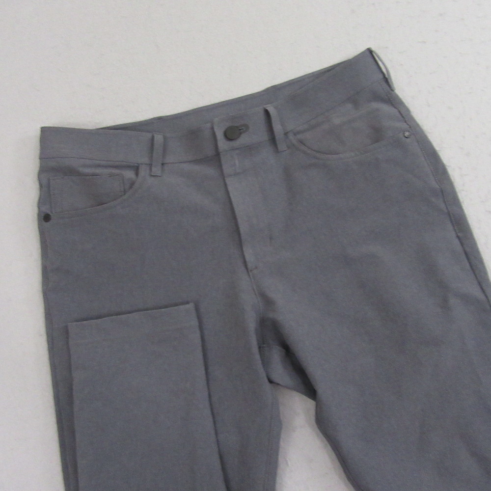 Public Rec Mens Chino Pants 31 x 30 Gray Stretch Tapered Leg Performance